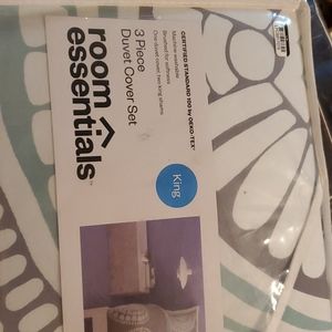 New in package King duvet cover set